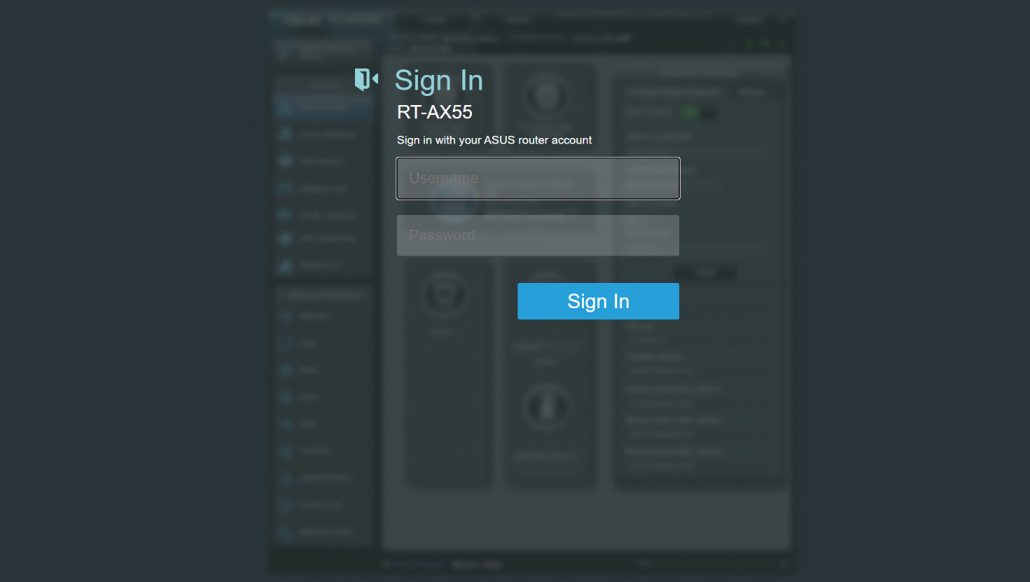 Asus Modem EWAN Service Configuration Superloop
